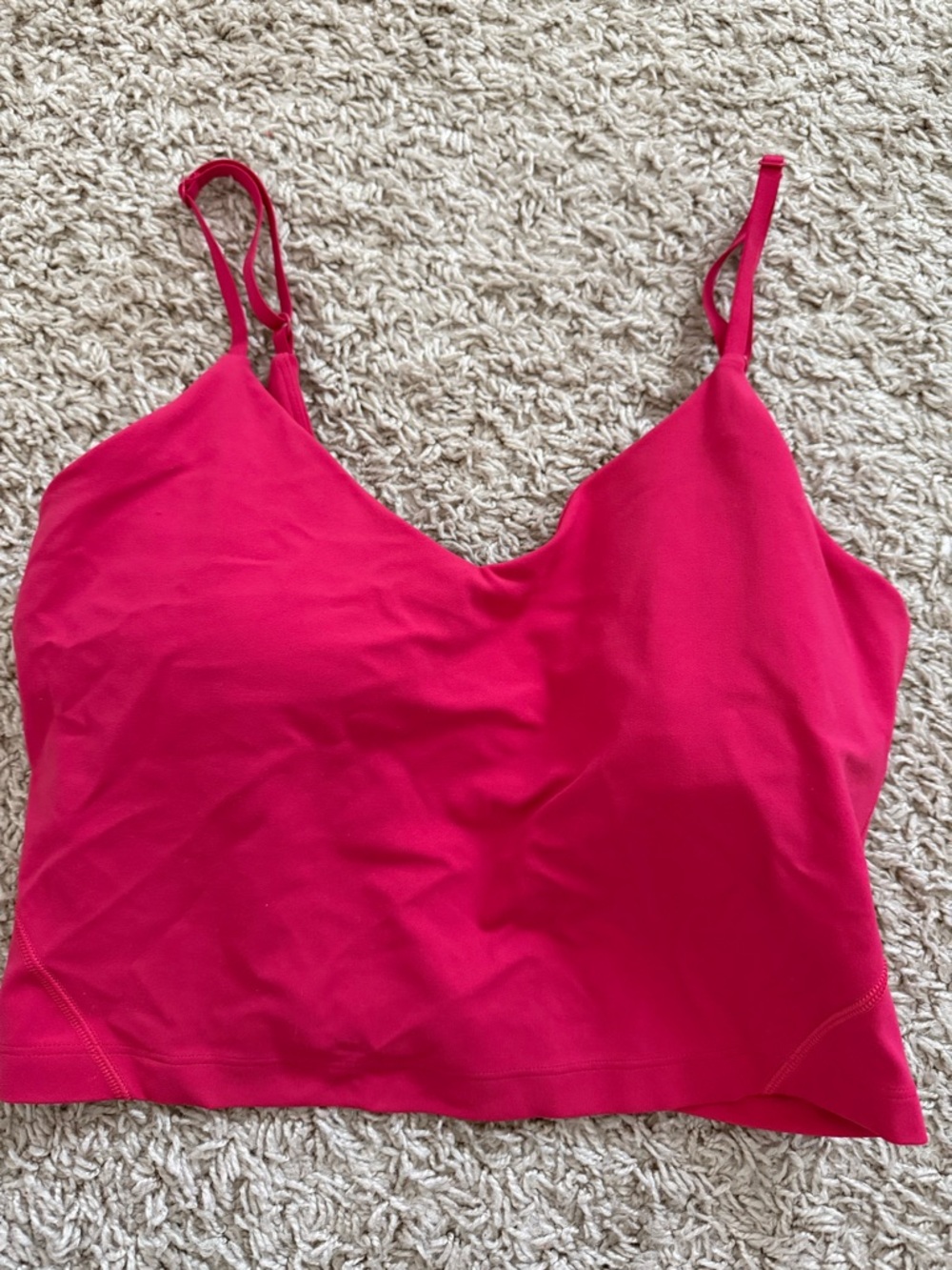 lululemon athletica Pink Stretch Tank Top